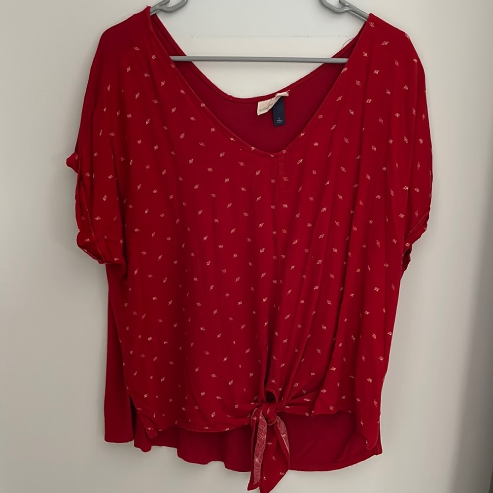 Red shirt